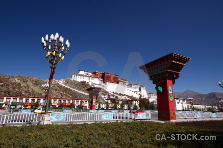 Potala palace altitude unesco sky monastery.