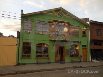 Punta arenas cloud chile window wood.