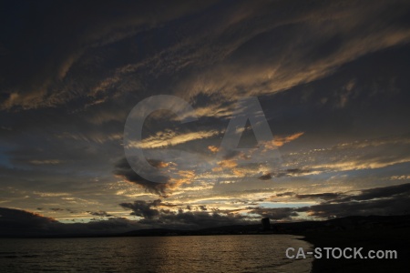 Punta arenas sky sea cloud patagonia.