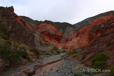 Purmamarca south america mountain argentina cliff.