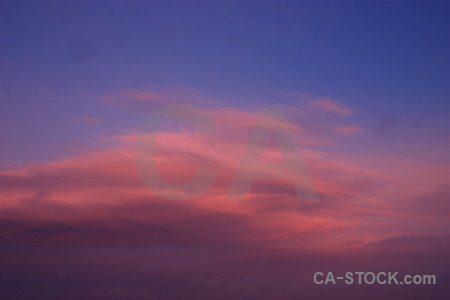 Purple blue sunset sunrise cloud.