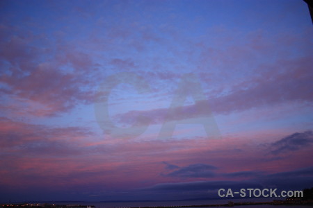 Purple sky cloud blue.