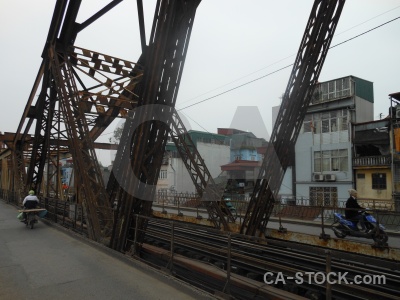 Railway vietnam hanoi building southeast asia.