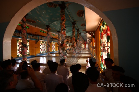 Religion inside asia pillar tay ninh holy see.