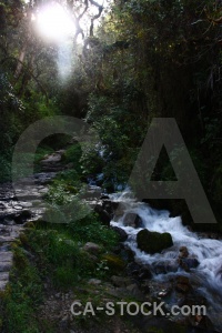 Rio llullucha llulluchapampa valley inca trail south america altitude.