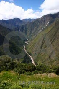 River tree blue grass andes.