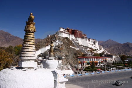 Road china unesco stupa buddhism.