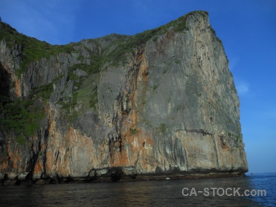 Rock asia sky cliff ko phi ley.