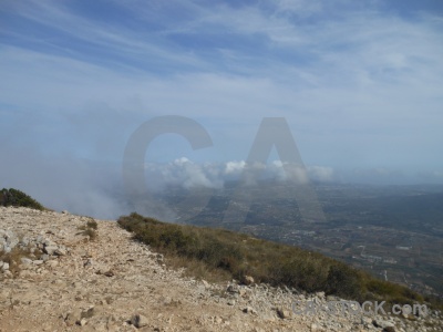 Rock cloud javea plant montgo.