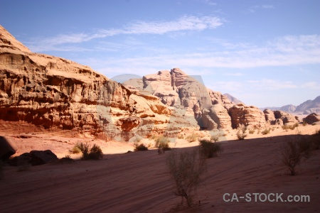 Rock cloud western asia bedouin middle east.