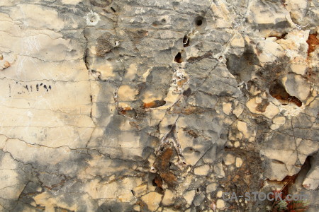 Rock crack texture stone.