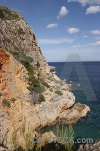 Rock europe spain javea water.