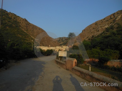 Rock jaipur south asia india sky.