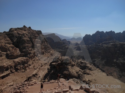 Rock jordan nabataeans western asia ancient.