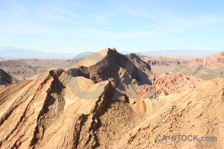 Rock landscape desert mountain.