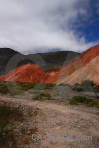 Rock landscape mountain cloud purmamarca.