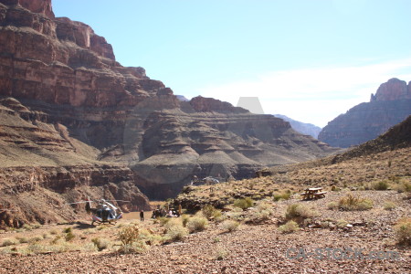 Rock landscape mountain desert.