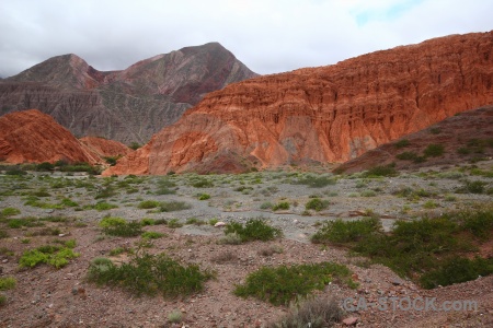 Rock landscape salta tour sky cerro de los siete colores.