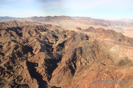 Rock landscape white desert mountain.