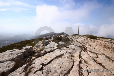 Rock montgo cloud javea plant.