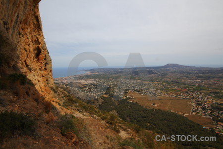 Rock montgo eye climb cave europe javea.