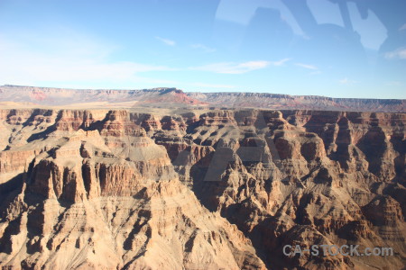 Rock mountain desert landscape.