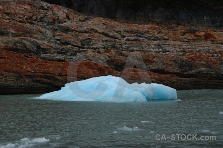 Rock patagonia perito moreno ice argentina.