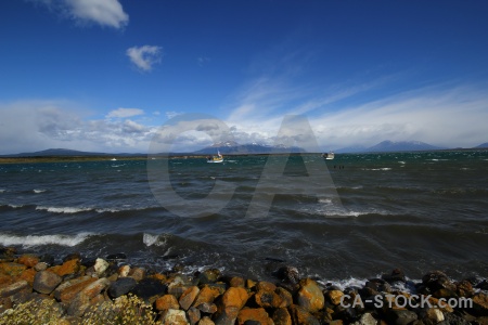 Rock patagonia wave vehicle boat.