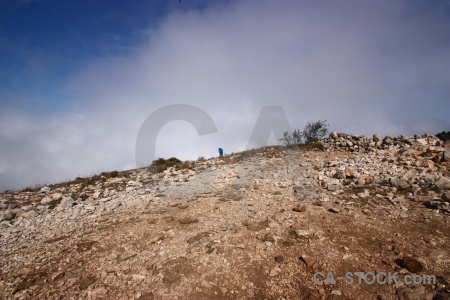 Rock plant javea cloud montgo.