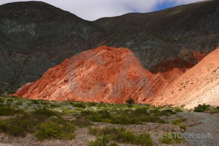 Rock purmamarca sky mountain south america.