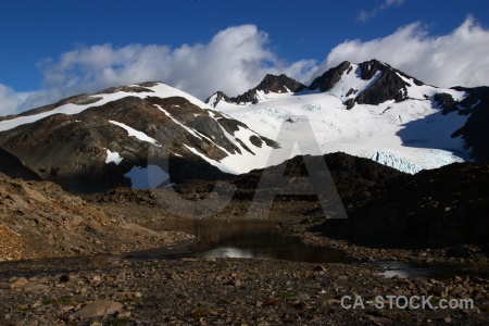 Rock snowcap john garner pass circuit trek snow.