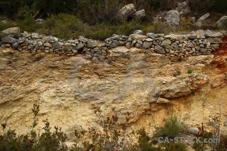 Rock texture brown stone.