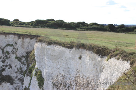 Rock white cliff.