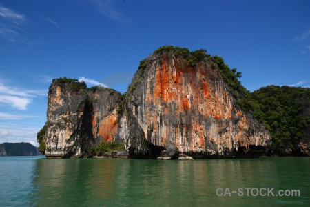 Rust cloud water asia tropical.