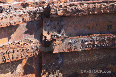 Rust texture.