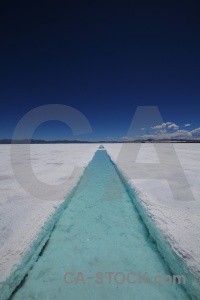 Salinas grandes mountain landscape south america channel.