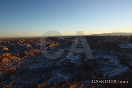 Salt rock san pedro de atacama desert landscape.