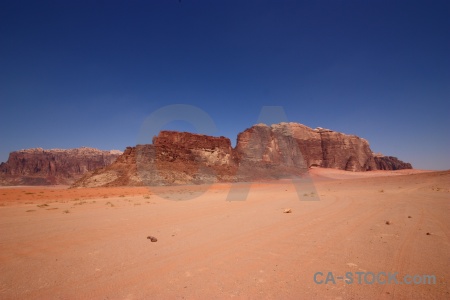 Sand rock sky landscape western asia.