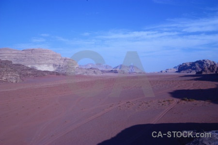 Sand western asia cloud sky jordan.