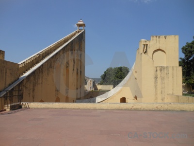 Sawai jai singh asia sundial astronomy observatory.