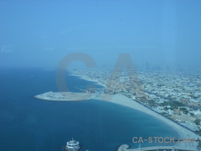 Sea asia western sky burj al arab.