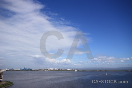 Sea cardiff cloud uk sky.