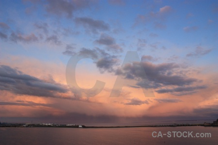 Sea europe cardiff water cloud.