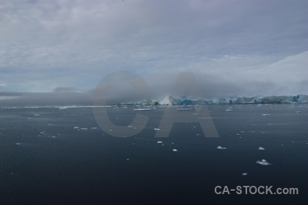 Sea ice antarctica cruise channel sea south pole.