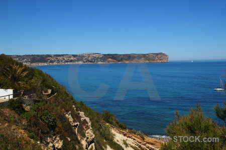 Sea javea spain mirador challenge blue.