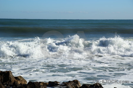 Sea javea wave spain europe.