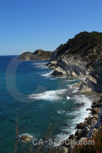 Sea spain water javea coast.