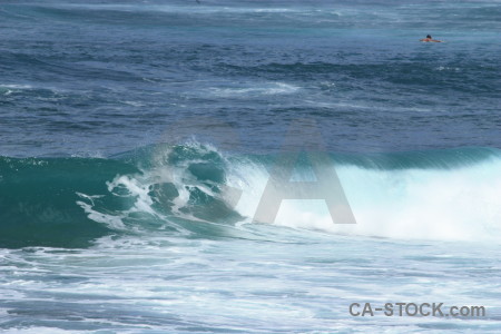 Sea surface white wave water.