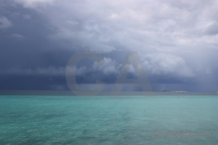 Sea water surface.