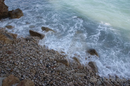 Sea wave water javea europe.